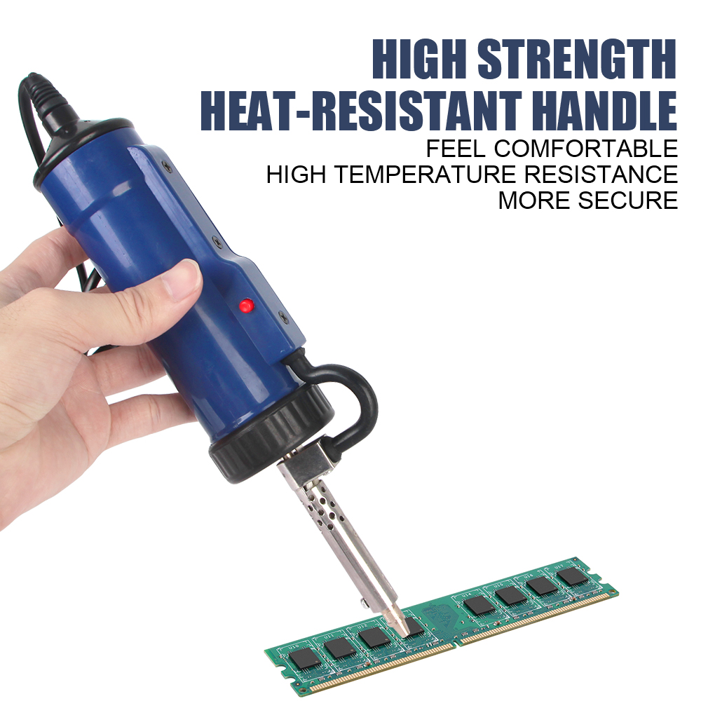 Desoldering Pump Electric Vacuum Station - Автоматический отпаяльный аппарат с 3 всасывающими