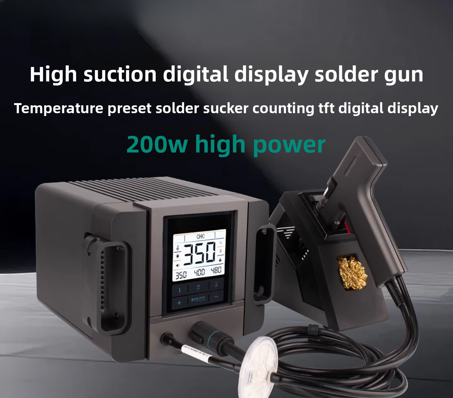 Электрический паяльный насос 2 – обзор и цена Desoldering Pump Electric Vacuum Station
